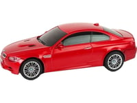 Leantoys Bil R/C Bmw M3 Pilot Lights 1:28 Röd