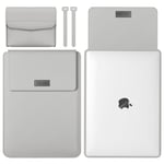 Sacoche pour ordinateur portable avec doublure en cuir PU,étui pour Huawei Matebook 16,D14,D15,14S,13S,Honor MagicPle14,15,16,X14,X15,2022,2021