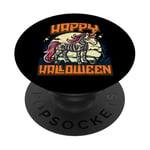 Costume d'Halloween squelette licorne Boo PopSockets PopGrip Interchangeable