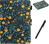 Housse Universelle Tablette 10.1 Pouces Avec Stylet, Coque Pochette Étui De Protection Pour Samsung A 10.1, Huawei M5 Lite/T3 T5 10, Ipad 10.2, Asus Zenpad 10, Lenovo Tab E10pro, Fleur