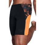 Speedo Eco Endurance Plus Splice Mens Jammer Swim Shorts Black Swimming Lined