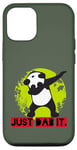 Coque pour iPhone 12/12 Pro Dab Dabbing Panda Eco Planet Green Save World