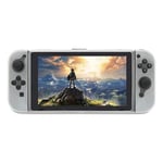 Housse étui silicone de protection pour console Nintendo Switch - Blanc