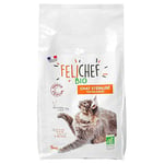 Félichef BIO Croquettes pour Chat Stérilisé 5 kg