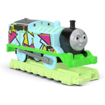 Thomas The Tank Engine & Friends Hyper Glow Thomas Trackmaster Engine New