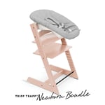 STOKKE® Tripp Trapp® Matstol Serene Pink inkl. Newborn Set™ Grey