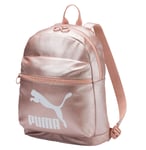 Puma Prime Metallic Peach Beige Women’s Girls Fashion Bag Backpack Small * NEW