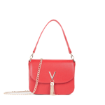 Valentino Womens Divina Red Shoulder Bag material_other - One Size