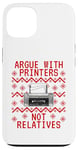 iPhone 13 Ugly Christmas Printer, IT Technician, Computer Office Funny Case