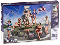 Masterbox 1:35 Pin-Up, Model Kit, MAS35183