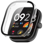 Xiaomi Redmi Watch 4 Heltäckande skal med inbyggt skärmskydd, Genomskinlig