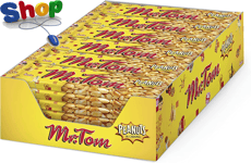 German  Mr .  Tom  Seriously  Nutty  Peanut  Bars -  36  X  40  G