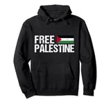 Palestine Flag Free Palestine Pullover Hoodie