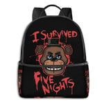 zhengdong Five Nights at Freddy 's Teen Girls Boys Bapa Lightening School Bag Sac de Sport Polyvalent Sac à bandoulière en Vrac pour Les Voyages de Natation