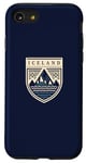 Coque pour iPhone SE (2020) / 7 / 8 Logo de l'Islande | Badge Islande