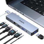 USB C HUB Adapter for Macbook Pro/Air 2023 M1 M2