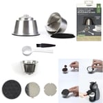 Capsule Reutilisable Acier Adapte Dolce Gusto M8