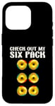 Coque pour iPhone 16 Pro Check Out My Six Pack Funny Donut Lovers Workout Gym