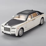 1:24 RR Phantom malli sinkkiseoksesta vedettävä paineistettu leluautot äänellä ja valolla lapsille pojalle tytölle lahja