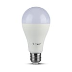 A65 LED 17W E27 - Plast Lampa, Samsung-Chip, 6400K, Dimbar - Kulör : Kall