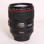 Canon Used EF 85mm f/1.4L IS USM Short Telephoto Lens