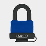 ABUS Hänglås 70IB/50 Aqua Safe, klass 1, med bygel i rostfritt stål, Ø9 mm, blå/svart