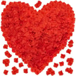 1000x Red Silk Rose Petals Confetti Wedding Flowers Engagement Party Decoration