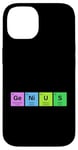 Coque pour iPhone 14 GENIUS Tableau périodique Science Cadeau STEM Lab Chimiste Elements