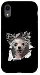 Coque pour iPhone XR Chien chinois à crête