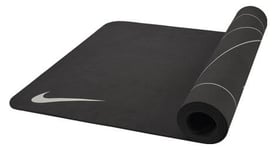 Tapis de yoga nike 4 mm reversible noir