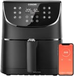 COSORI 5.5L Smart Air Fryer Oven, 200 RecipesCookbook & Online, APP Control, &