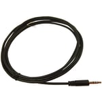 Cordon audio Fiche jack mâle mono 3,5 mm vers Fiche jack mâle 4 pôles 3,5 mm, Long. 2m ( Prix pour 1 )