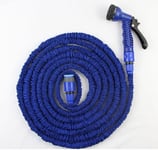 50ft Expandable Garden Hose Pipe Flexible Non Kink Expanding Hosepipe Spray Gun