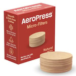 AeroPress Natural Paper Microfilters, AeroPress Coffee Filters, Unbleached Round Paper Filters for Coffee Makers, Must-Have Coffee Accessories, Standard, 1 Pack, 200 Count