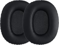 2X Coussinet Compatible avec Marshall Monitor Coussinet - Coussinets en Mousse pour Casque Audio - Noir