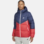 Nike Puffer Coat Synthetic Fill Mens Red/Navy - Size XXL DV5121-410 BNWT