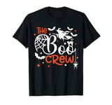 Halloween The Boo Crew - Fun Spooky Witch, Cat, Bat - Family T-Shirt