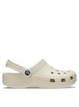 Crocs Classic Clog - Bone, Beige, Size 7, Women