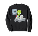 Science Space I Want To Believe Alien X Parody Nerd Geek Lol Sweatshirt