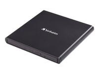 Verbatim Slimline - Diskenhet - Dvd±Rw (±R Dl) - Usb 2.0 - Extern