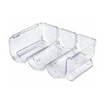 Jalleria - Casier à Bouteilles Empilable en Plastique 1 Pièces Porte Bouteille Vin Range Bouteille Rangement Frigo Bouteille Etagere Vin pour Jusqu'à