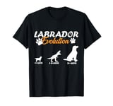 Labrador Retriever Evolution Design for a Labrador Owner T-Shirt