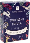 Talking Tables Fun Seasonal Themed Trivia Questions, Family Xmas Quiz Tabletop 