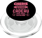 Cadeau Original Chérie Saint Valentin Amour Couple Humour PopSockets PopGrip pour MagSafe