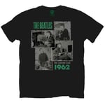 The Beatles Men's Cavern Shots 1962 T-Shirt, Black, Small