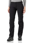 Mckinley Zipp Mandorak LG Pantalon Femme, Noir, FR : M (Taille Fabricant : 80)