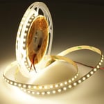 JANDEI - Ruban lumineuse à led 5 mètres 12V pour intérieur IP20, lumière naturelle 4200K, 120 LEDs/m, SMD 2835, éclairage de décoration intérieure à led (alimentation non incluse)