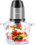 Food Processor blender mixer food chopper meat chopper 1.8L glass bowl