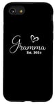 Coque pour iPhone SE (2020) / 7 / 8 Soon to Be Grandma 2024 Cadeau promu à grand-mère Est 2024