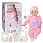 Baby Annabell Active Annabell 709900-43cm Doll with Soft Cuddly Body & Realistic